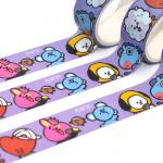 Custom Printed Kawaii Washi Tape Custom Make Decoration Washi Tape Washi Paper Tape for sale