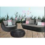 3pcs garden round rattan sofas   for sale