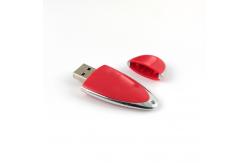 China 32G 8mm Plastic USB Drive Water Droplets Shape Support ZIP / HDD Startup supplier