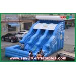 Giant Inflatable Slide Big Anti-UV 0.55 PVC Tarpaulin Wet Dry Inflatable Bouncer Slide for sale
