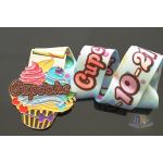 Virture Running 5k Marathon Metal Die Casting Medals Smooth Back With Sublimated Ribbon
