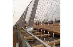 China Bridge Stairway Ss Rope Mesh 1.5mm Wire Diameter supplier