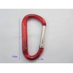 D-shaped Aluminum Alloy Climbing Carabiner for sale for sale