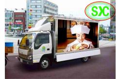 China Mobile Trailer LED Video Billboard Vehicle SMD3528 IP67 Pixels 8mm supplier