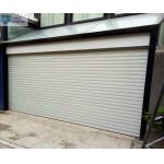 PU Infilled Electric Aluminum Alloy Roller Shutter Garage Doors for sale