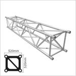 Aluminum Lighting Square Bolt Truss Manufactures System For Event for sale