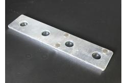 China Mounting Connector Strut Channel Accessories HDG Malleable Iron Clamp Magnets supplier