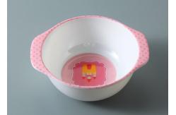 China CIQ Approved Cartoon Pattern Melamine Dinnerware Set supplier