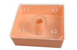 China Plastic European Square Honey Bee Feeder For Beekeeping supplier