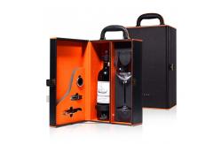 China CMYK Litho Printing Wine Bottle Gift Boxes ISO Liquor Gift Box Packaging supplier