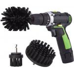 3pcs Drill Brush Attachment Set 220g for sale