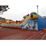 Factory Mickey Pan Themed Inflatable House And Slide Jumping Castle