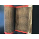 Fabric Drying Oven 6*6mm PTFE Coated Fiberglass Mesh Conveyor Belts for sale