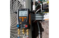 China 2 Way Digital Manifold Gauge Temperature Compensated Leakage Test supplier