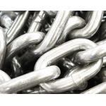 High Load Capacity Studless Anchor Chain Anti Corrosion Coating On The Surface for sale