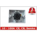 Polycarbonate Box IP65 10A 16A 20 Amp Rotary Switch waterproof Isolator