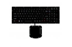 China Ultra Thin Ruggedized Keyboard With Sealed Touchpad And Military Grade PCB supplier