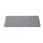 Silicone Rubber Backlit Medical Keyboard FCC Ruggedized for sale