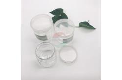 China 150ml 250ml 350ml Neck Wide Mouth Pet Food Can / Clear Plastic Jars supplier