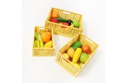 China Detachable Thickened Foldable Crate Box , Odorless Collapsible Plastic Containers supplier