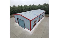 China Prefab Steel Frame Warehouse Custom Size for Heavy Duty Goods Storage supplier