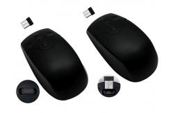 China 2.4GHZ Wireless 30 Feet Silicone Medical Mouse Rubberized With Click Buttons supplier