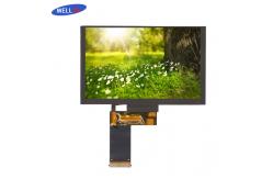 China Normally Black IPS LCD Display 5 Inch LCD Module ST7262 Driver lC supplier