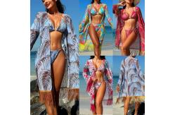 China Removable Padding Yellow M Swimming Suits Bikini for Ladies and Girls supplier