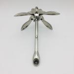 0.7KG 316 Stainless Steel  Kayak Fishing Kit / Folding Boat Anchor for sale