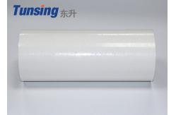 China Polyester PES Hot Melt Adhesive Film 40 Degree Washable Bonding Shoe Label supplier