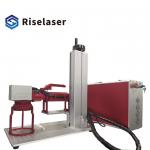 Portable 20w Fiber Laser Marking Machine For Metal Stainless Steel Brass Aluminium for sale