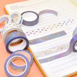 Custom Foil Printing Japanese Washi Paper Tape Wholesale Washi Tape Personalizado for sale