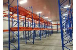 China ISO9001 Adjustable Beam 75mm Inclined  Push Back Pallet Racking supplier