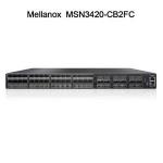 Max Speed 100g Nvidia Spectrum-2 Based 1U Open Ethernet Switch with Cumulus Linux 48 SFP28 12 QSFP28 Ports MSN3420-CB2FC for sale