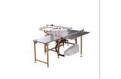 China ZDS Foldable Lightweight Precision Sliding Table Saw With Cart supplier