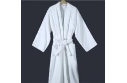 China Hotel Cotton Bathrobe Hypoallergenic and Soft Medium Length Nightgown for Adults supplier