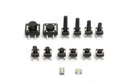 China SMD 4 Pin Micro Tact Switch 6x6mm Tactile Tact Push Button Switch supplier