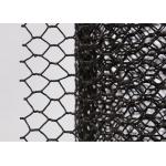 PVC Hexagonal Wire Mesh 3/4 inch 19 Gauge Black Poultry Netting for sale