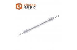 China Transparent Quartz Heater Infrared Halogen Tube 200-4000W IR Heating Element supplier