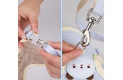 China Adjustable Reflective Breathable Cat Harness Belt For Small Medium Large Kitten supplier