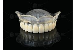 China Heat Curing Vertex Thermosens Dentures For Clear Full Denture Wearers supplier