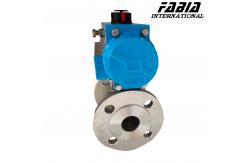 China Easy-To-Maintain Pneumatic Two-Piece Flanged Ball Valve supplier