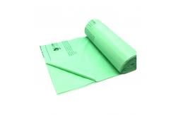 China 11-210mic Green Biodegradable Garbage Bags Compostable For Home Clean supplier