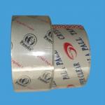 BOPP film goods strapping high adhesive branded packaging tape of Acrylic Glue for sale