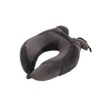 Polyester Headrest Memory Foam Travel Neck Pillow , Memory Foam Neck Support Pillow for sale
