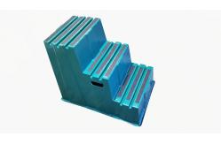 China Polyethylene Heavy Duty Industrial Plastic Single Step Stool Safety Non Slip supplier