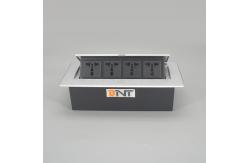 China Customized Supported Furniture Embedded Desktop Pop Up Universal Power Socket supplier