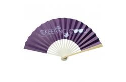 China Printed Paper Customized Hand Fans Folding Light For Daily Life supplier