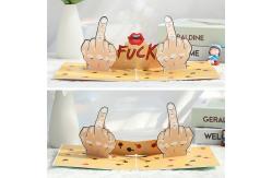 China Customized Thumbs Up Musical Cards Touch Of Fun To Your Greetings supplier