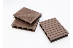 China Co Extrusion Exterior WPC Decking Hollow Composite Decking Board supplier